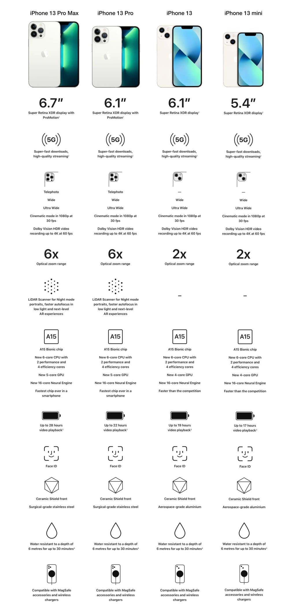 Pre-Owned Apple iPhone 13 Pro Max - 128GB 256GB 512GB - Fully Unlocked